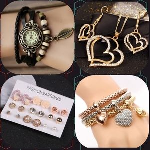 Jewelry, Earrings 4 pack